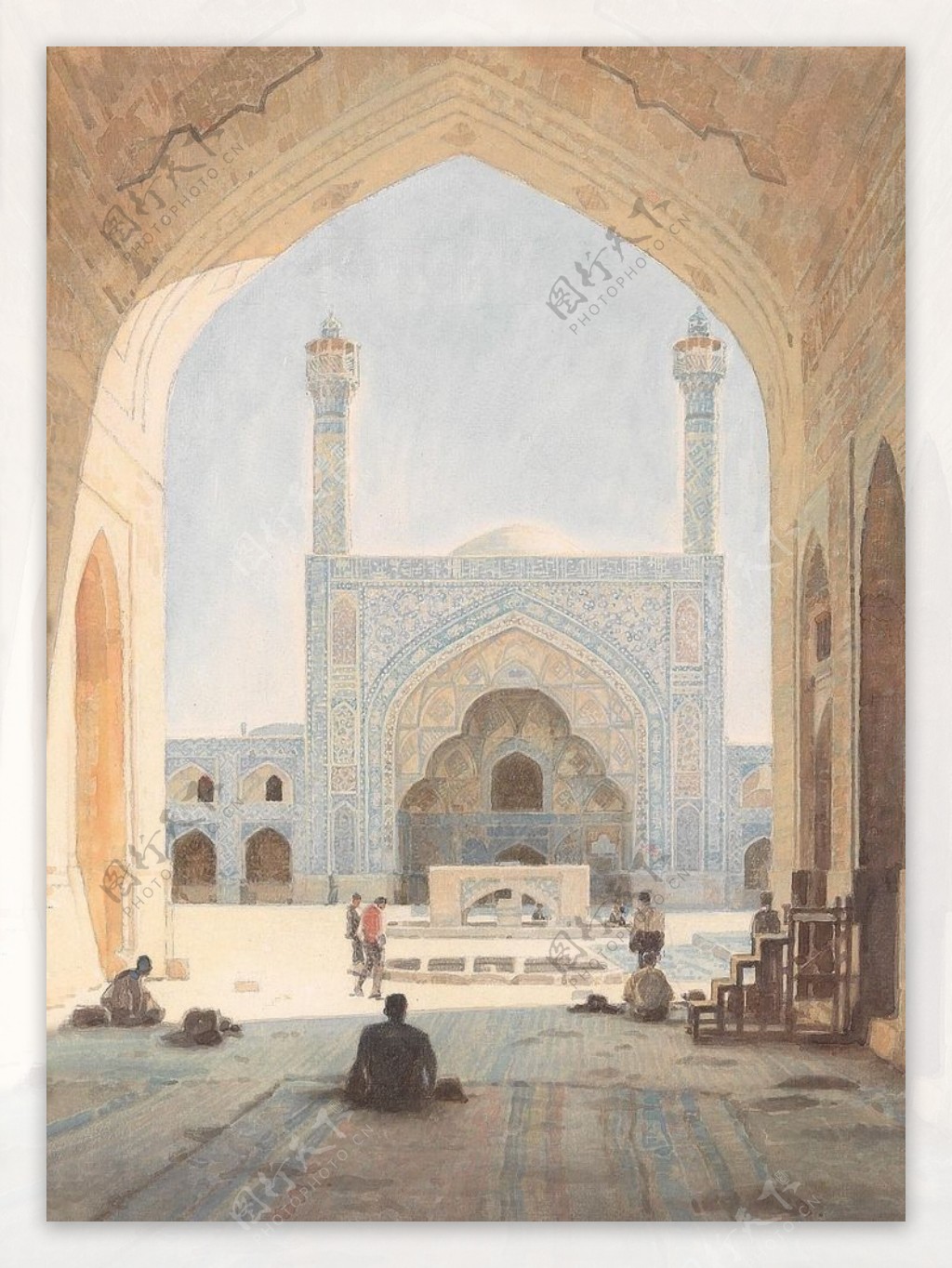 伊斯法罕清真寺图片