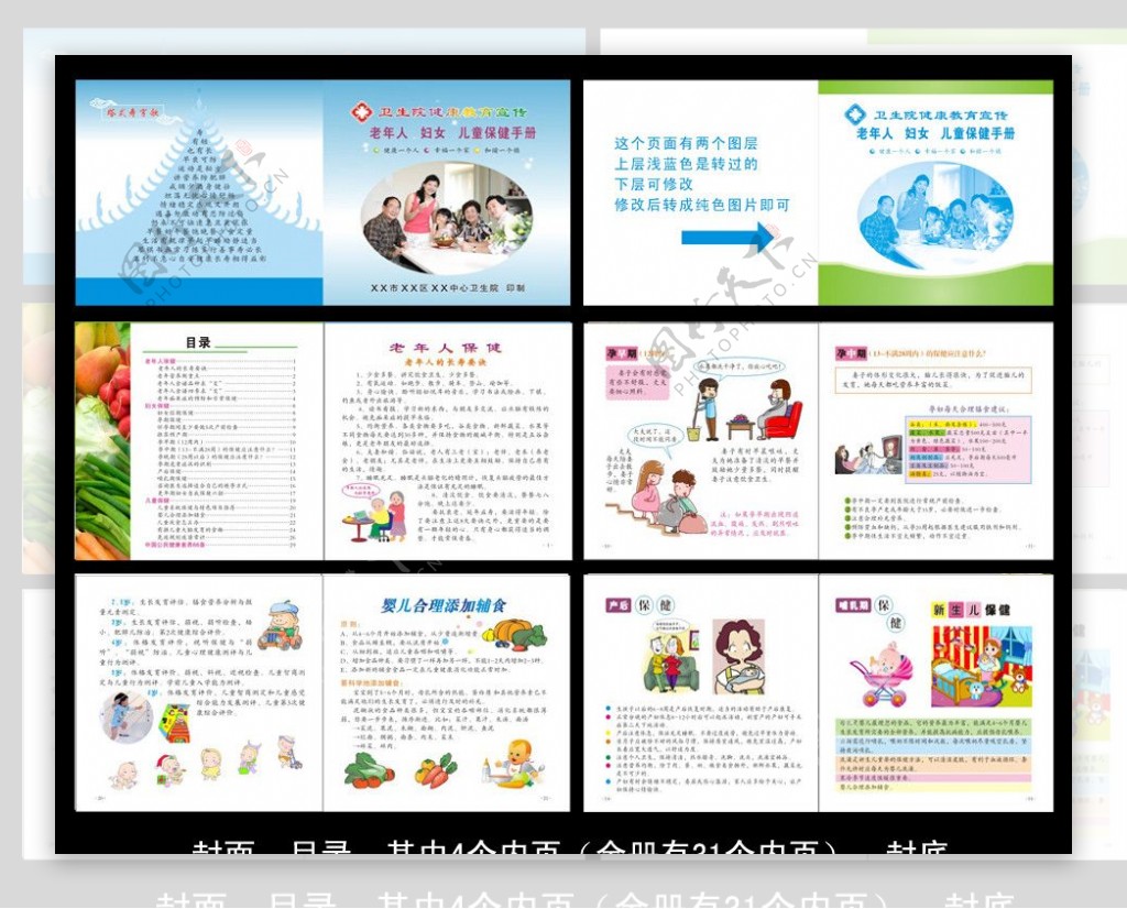 儿童保健手册/宣传册|平面|书装/画册|意美空间 - 原创作品 - 站酷 (ZCOOL)