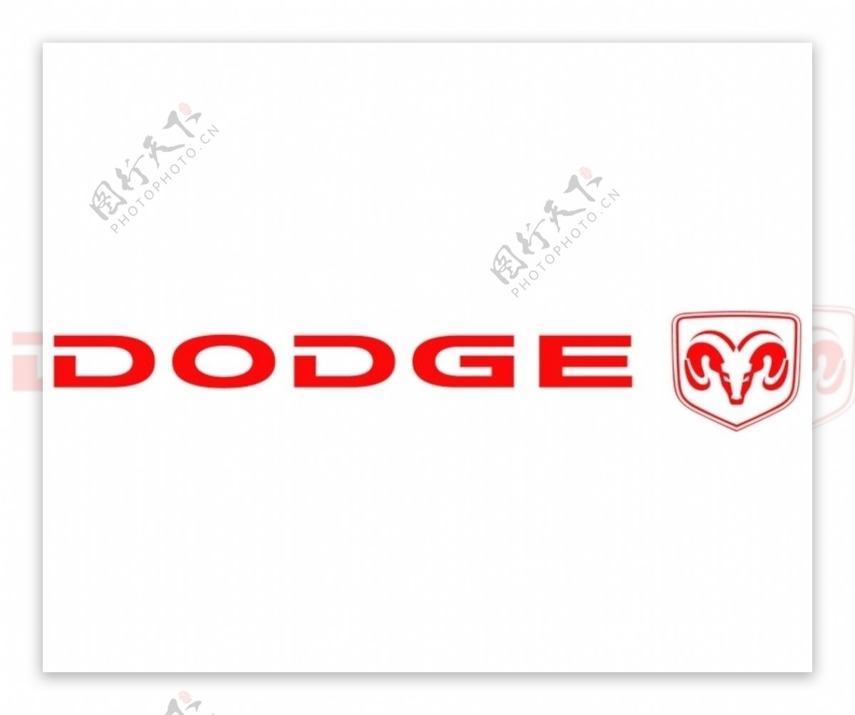 Dodge道奇标志矢量图片