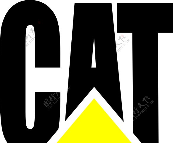 CAT挖掘机标志图片