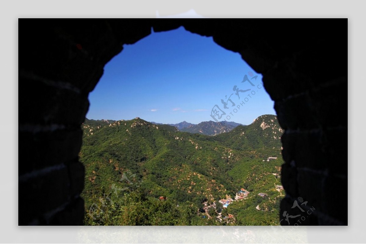 香屯野长城图片