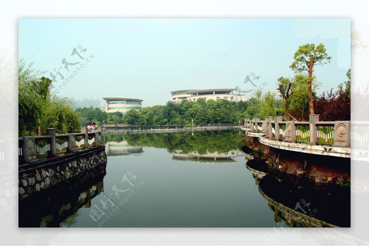 湖湘公园风光图片