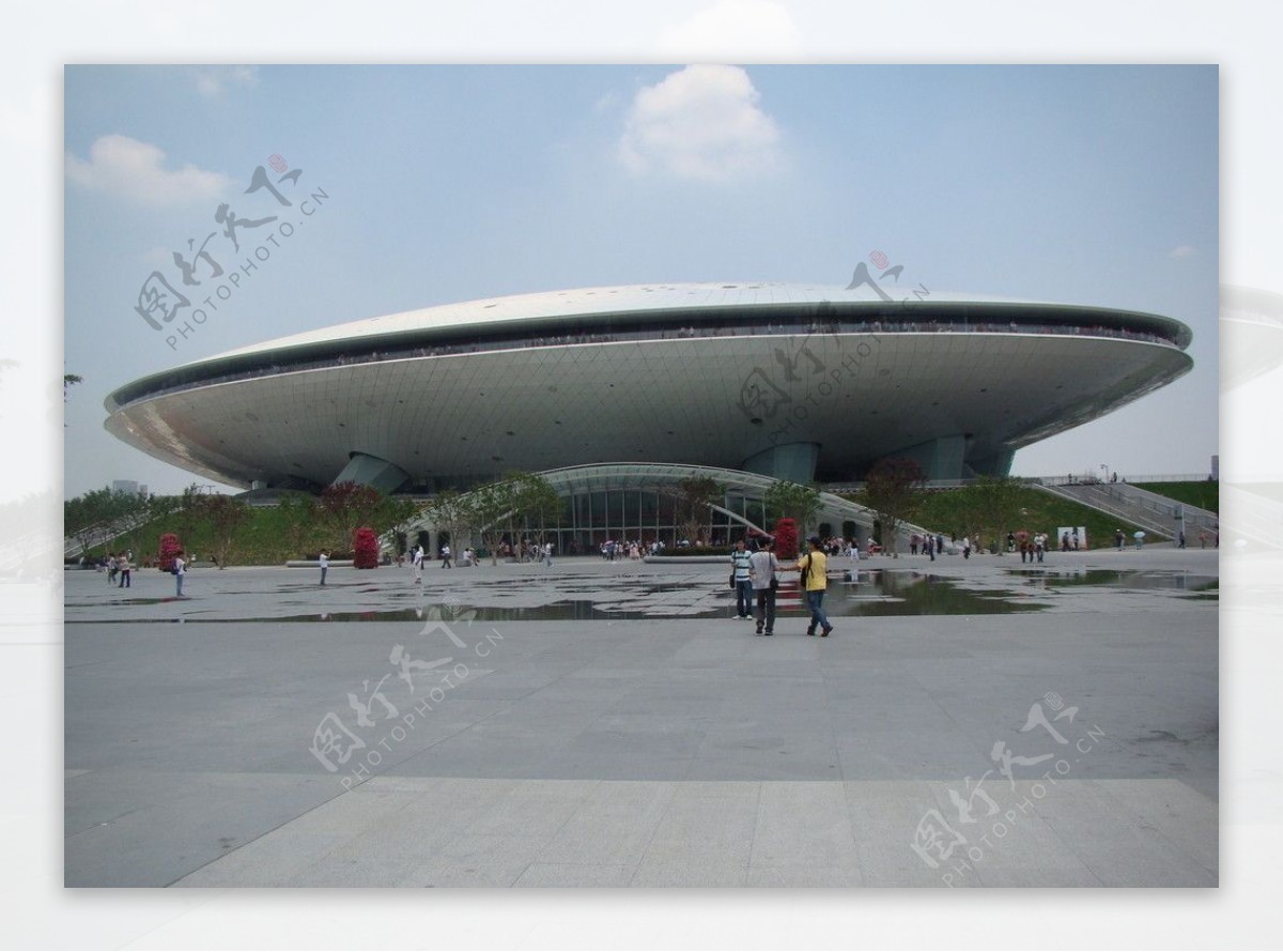 上海世博园观景平台图片