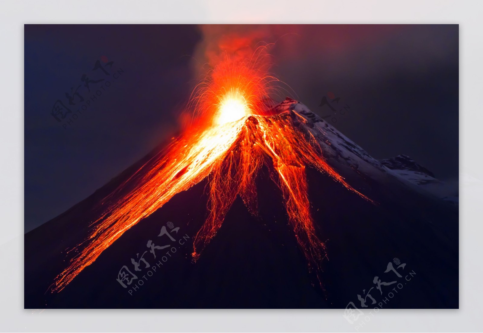 火山图片