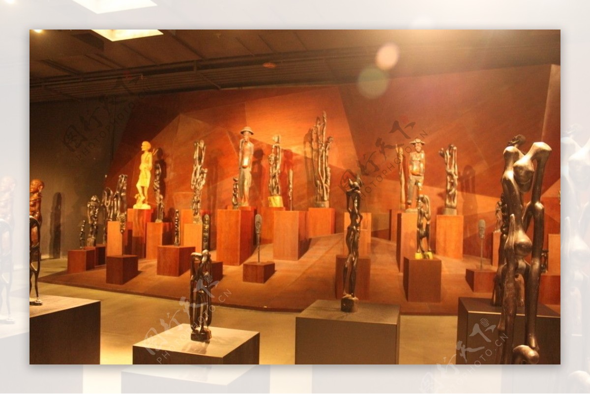 长春非洲木雕博物馆内部图片