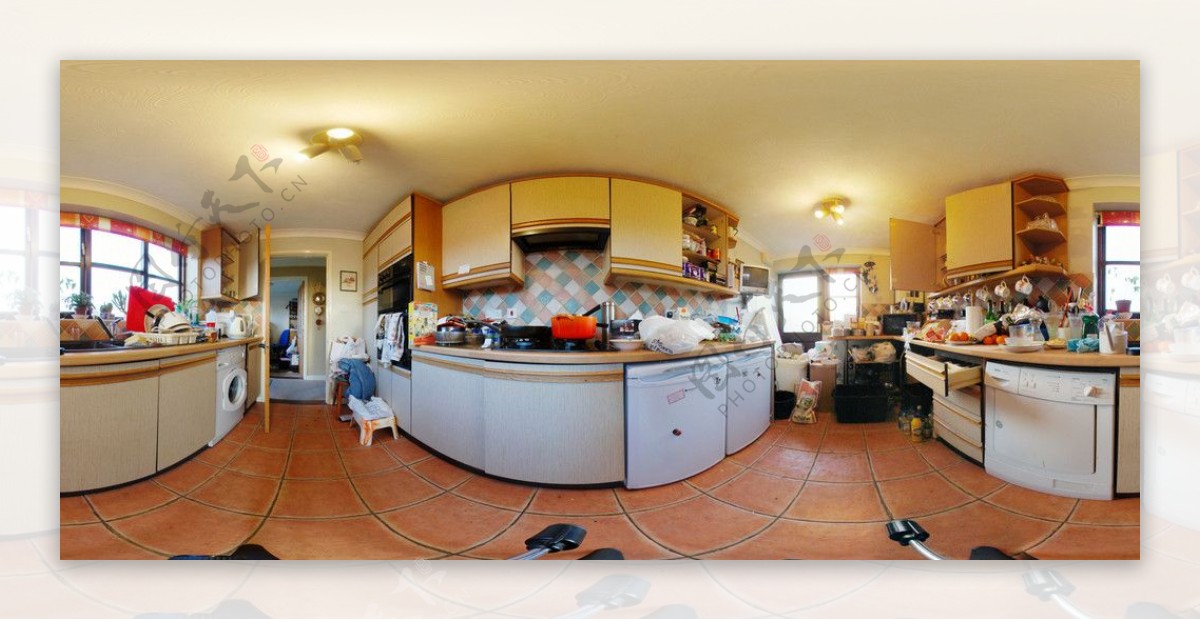 家庭室内360度全景图片
