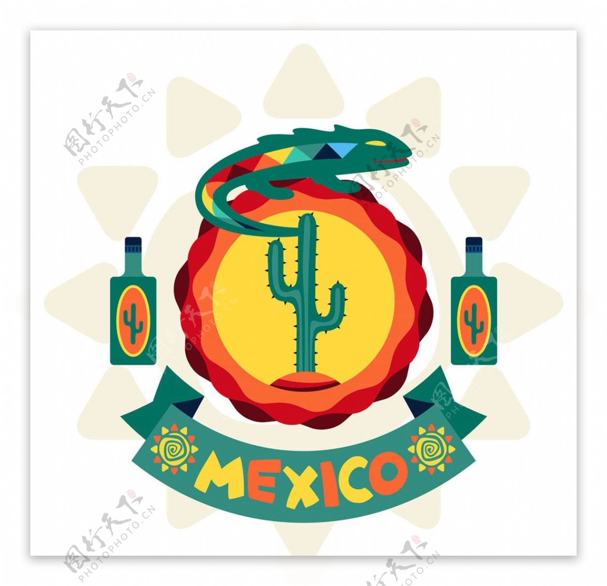 墨西哥图标图片