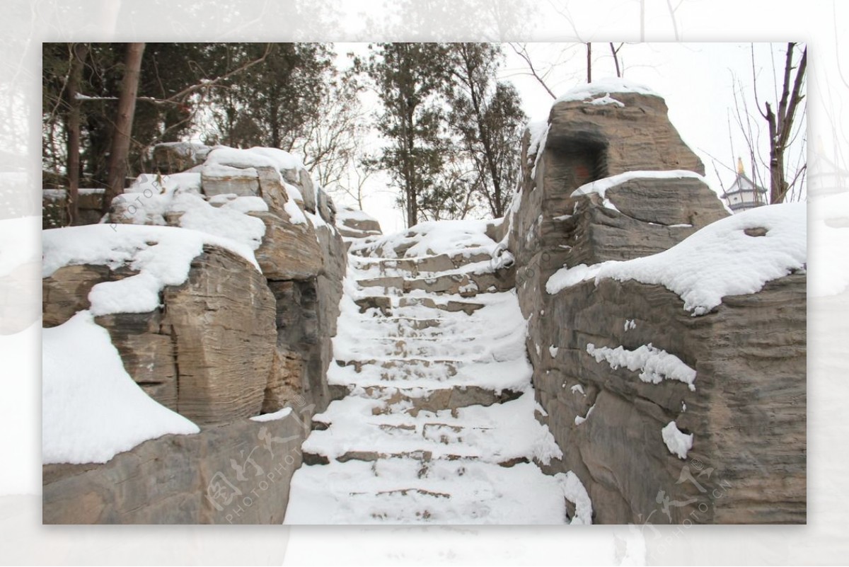 北宁雪景图片