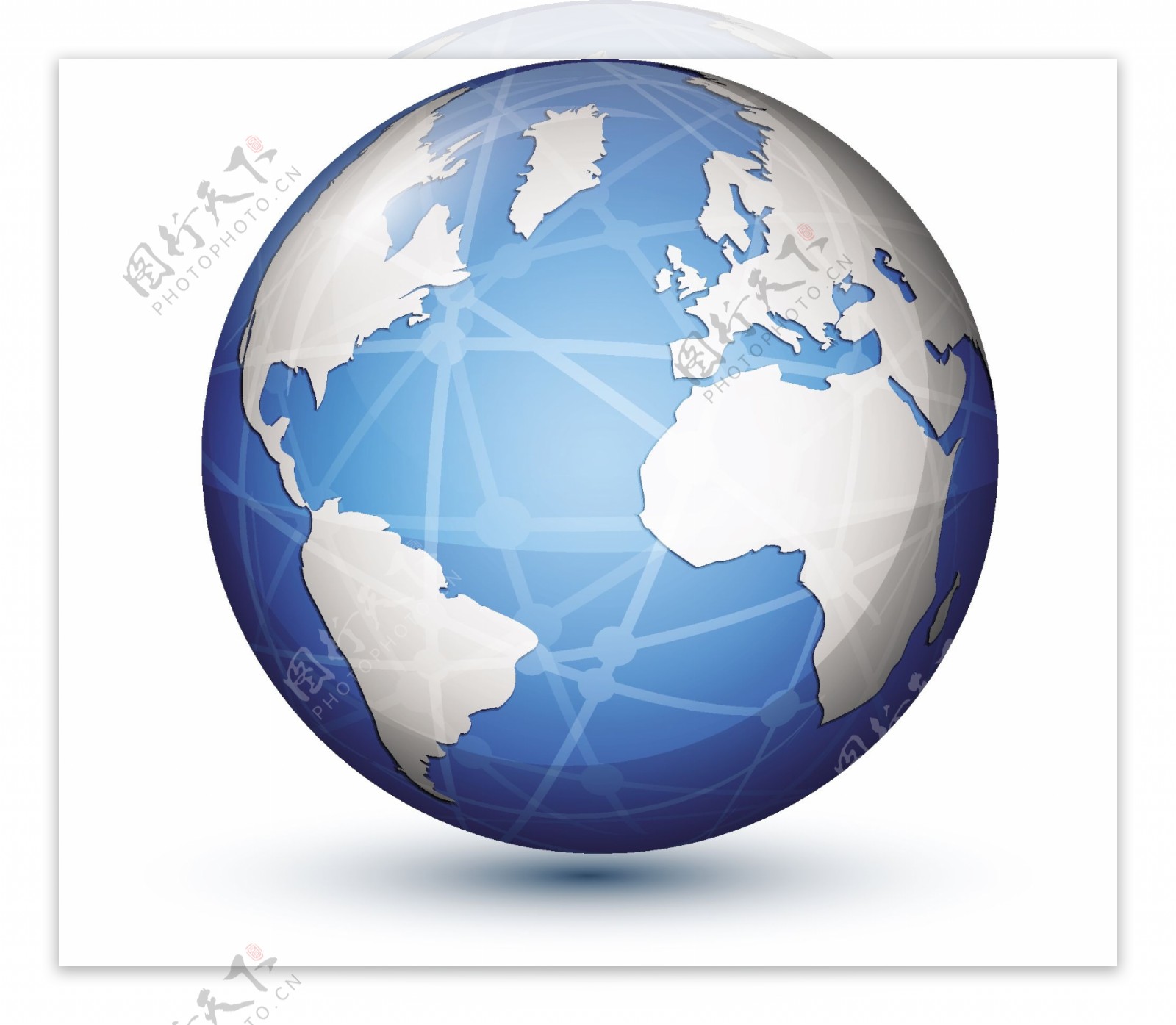 地球ICON图标标志图片