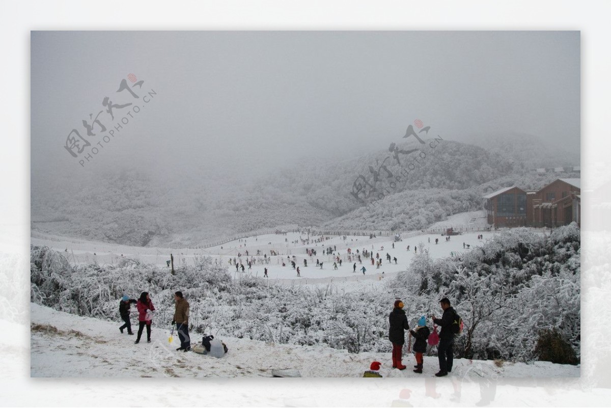 雪山风景图片