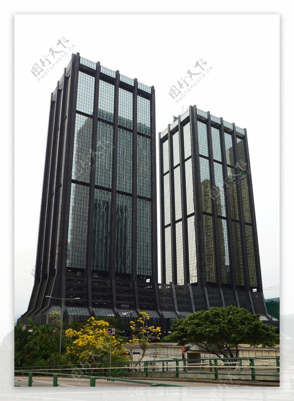 香港湾仔高楼大厦图片