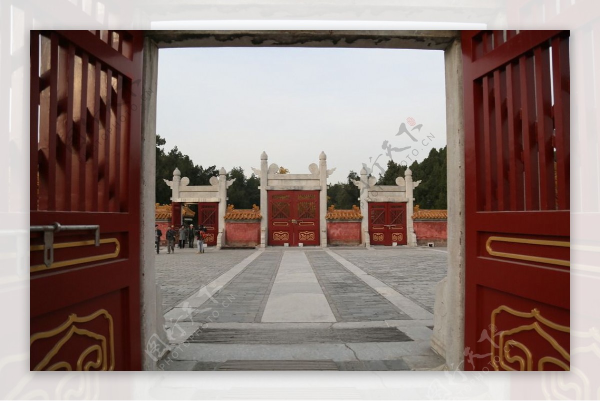 北京地坛公园图片