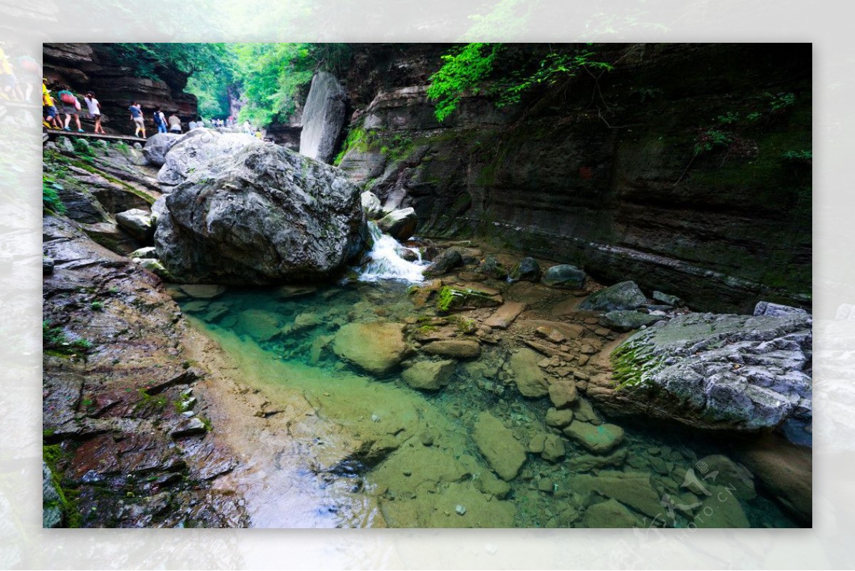 云台山潭瀑峡图片