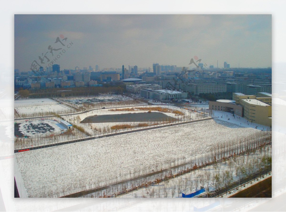 吉林大学校园风景图片