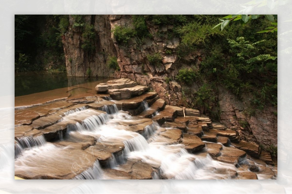 青岛崂山九水风光图片