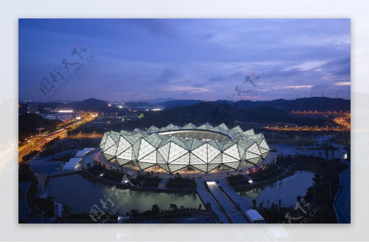 深圳大运会主体育场图片