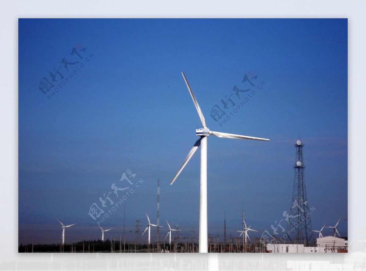 风力发电站图片