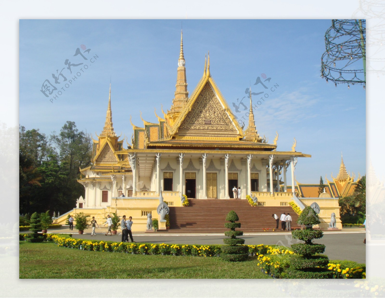 柬埔寨皇宫图片