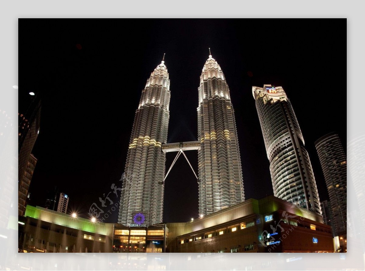 马来西亚双子星大厦图片