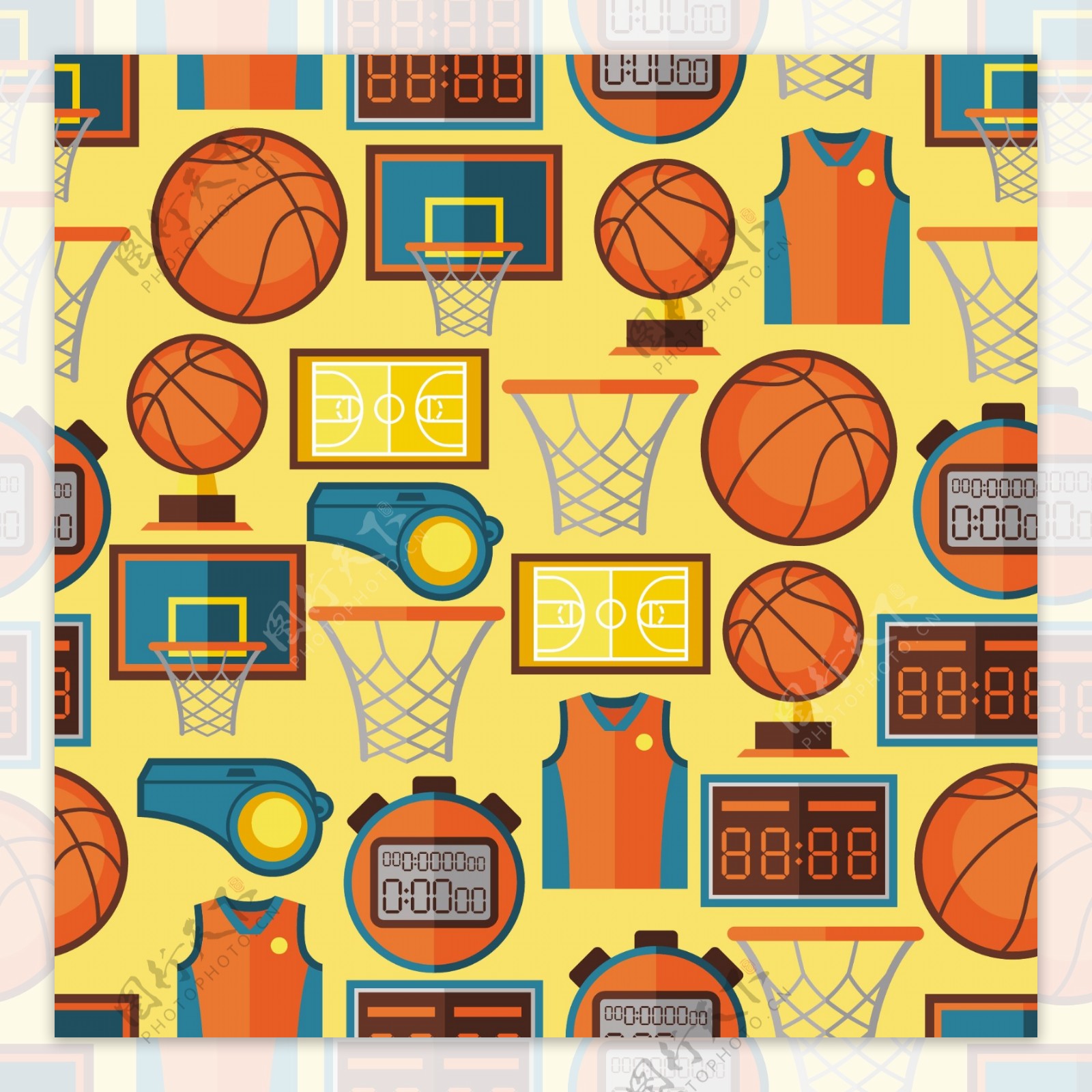 篮球体育运动背景图片