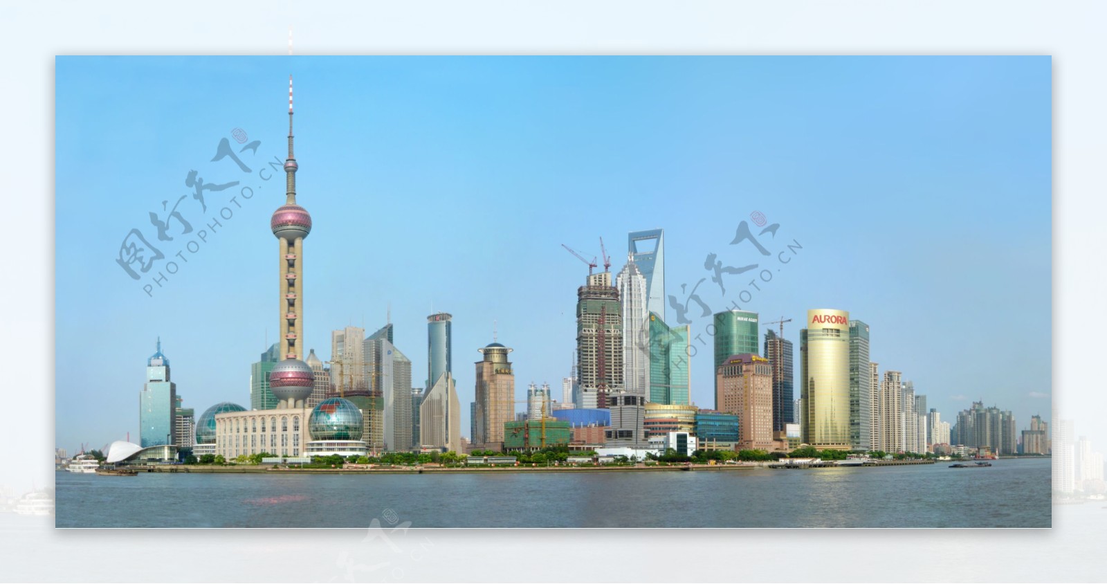 上海陆家嘴金融贸易区图片