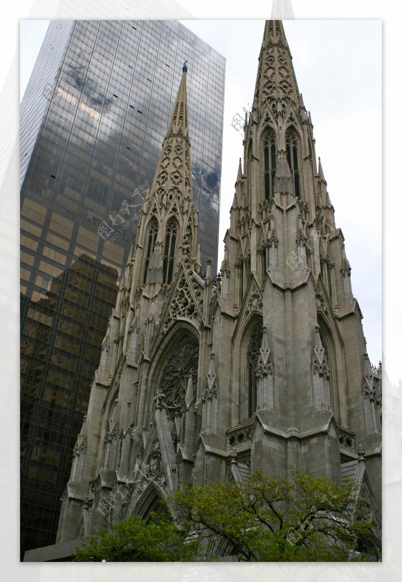 纽约现代建筑与古典建筑图片