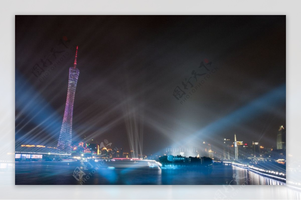 广州小蛮腰夜景图片