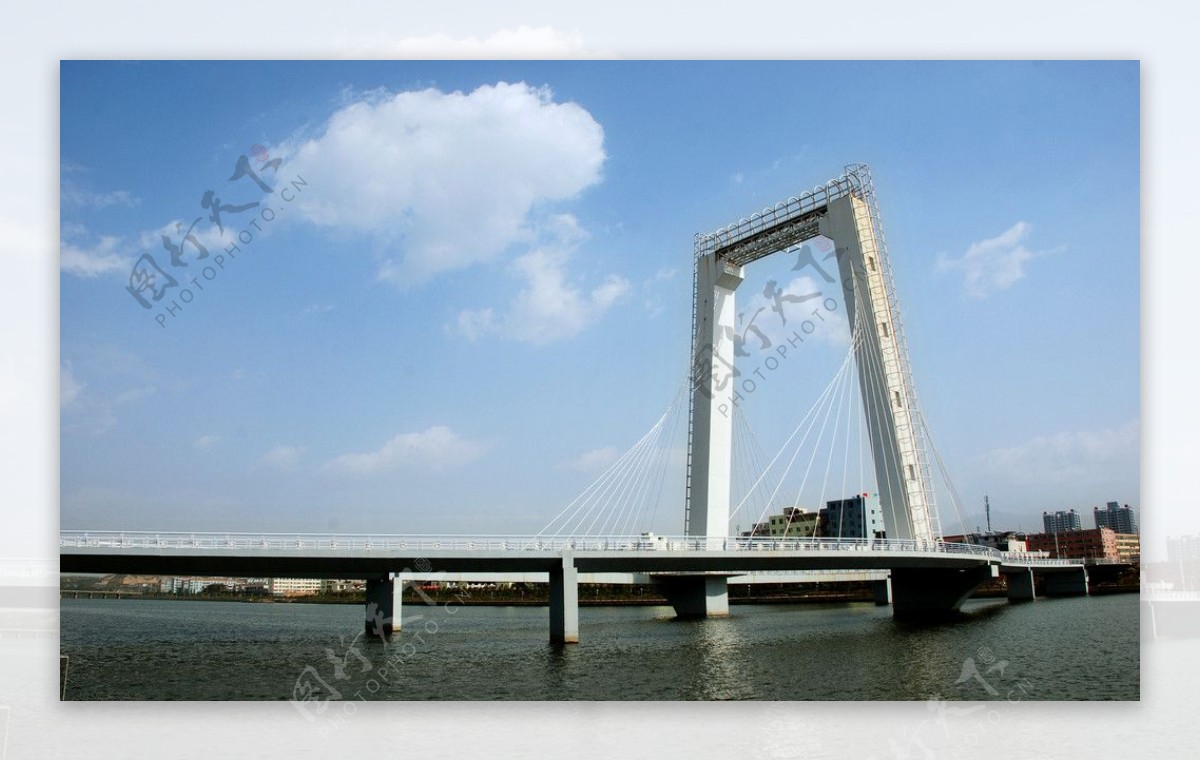 襄汾县汾河景观桥图片