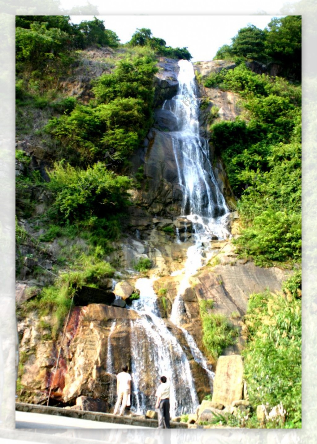 东江湖风景瀑布图片