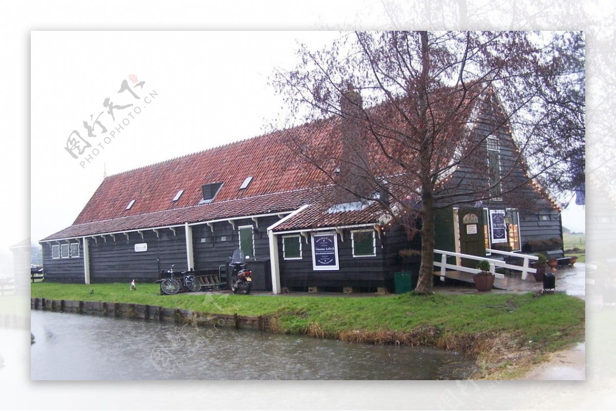荷兰村庄图片