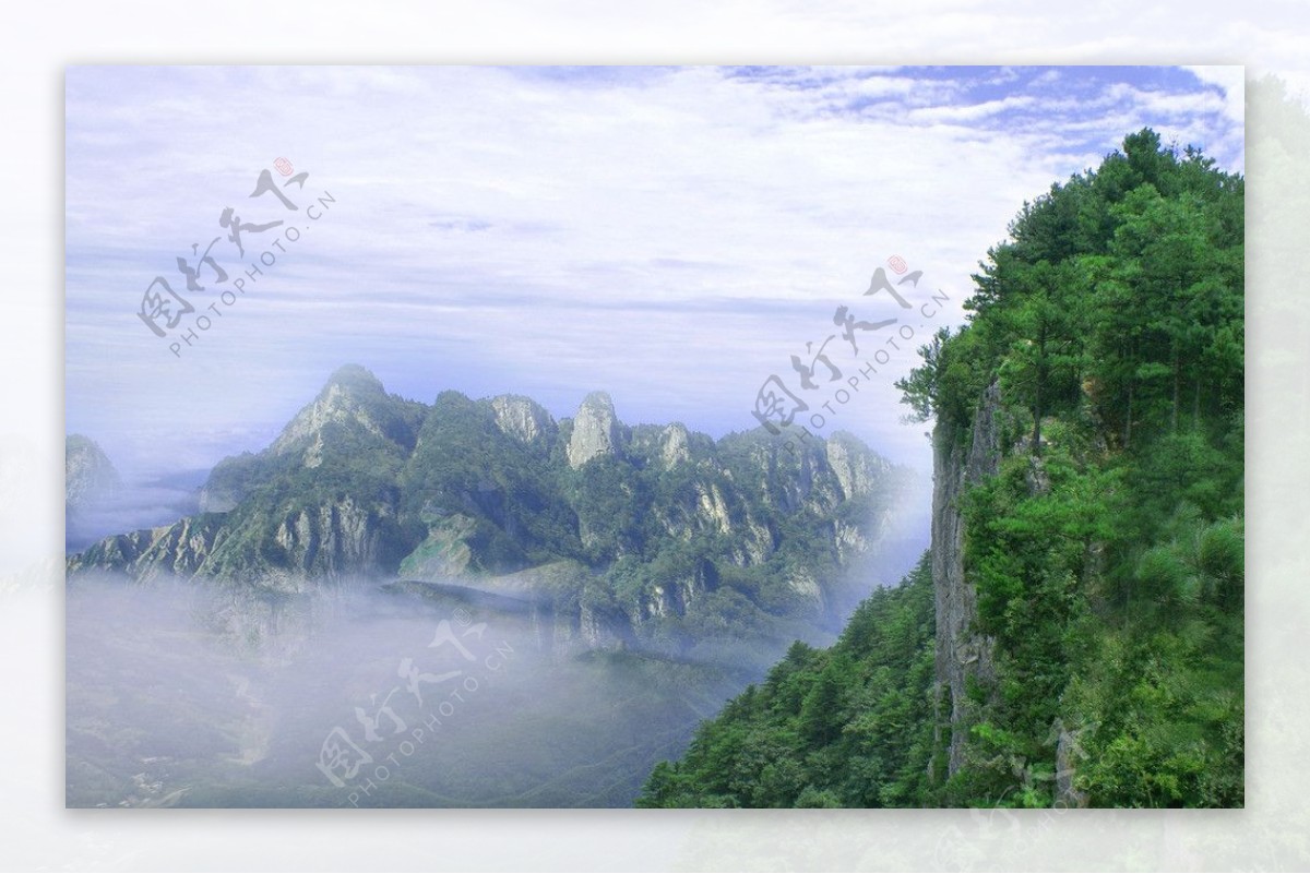 天竺山图片