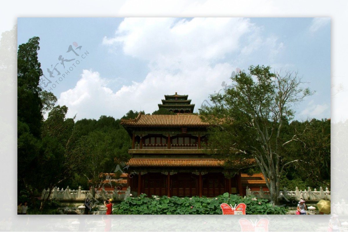 北京景山公园图片