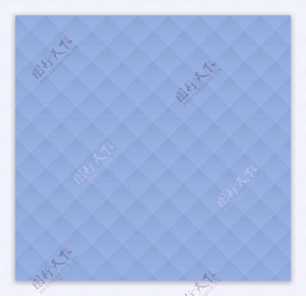 蓝色素色菱形格子简约背景底图图片