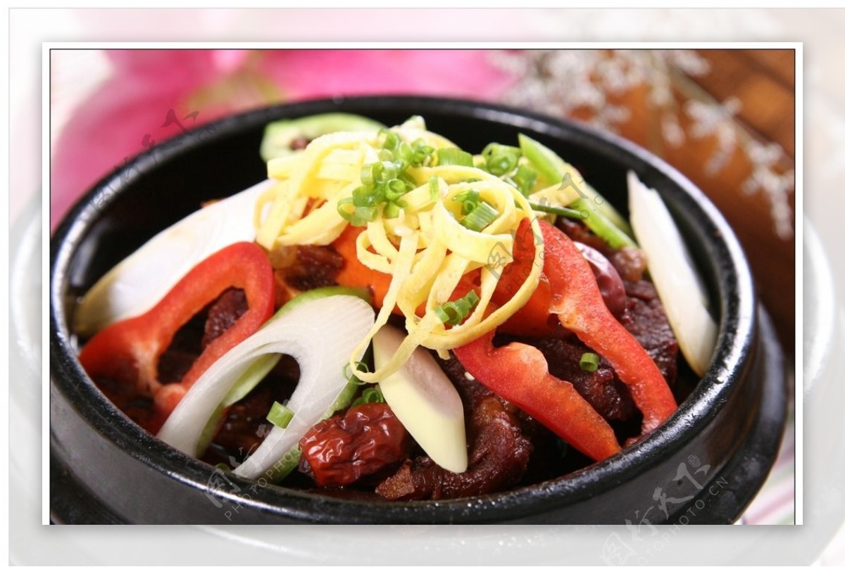 韩式蒸牛排图片
