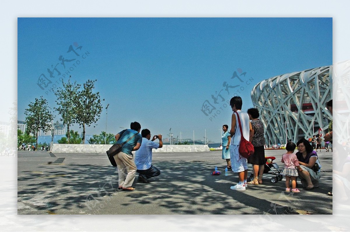 北京游客图片