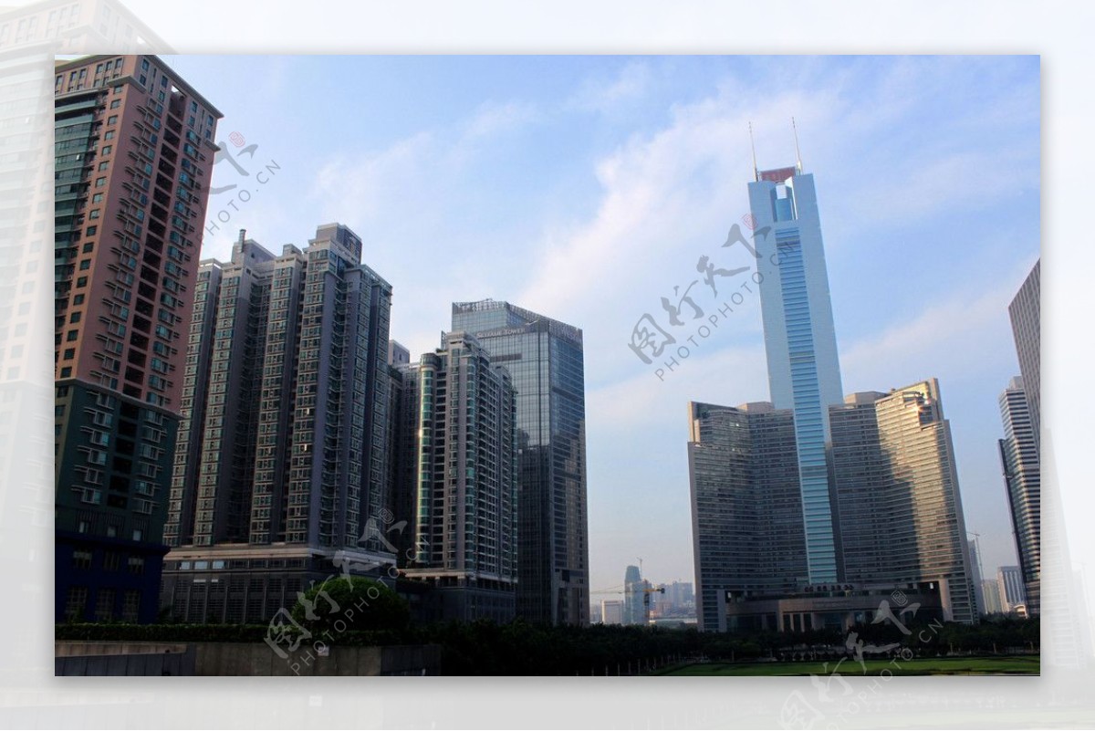 广州高楼大厦摄影图片