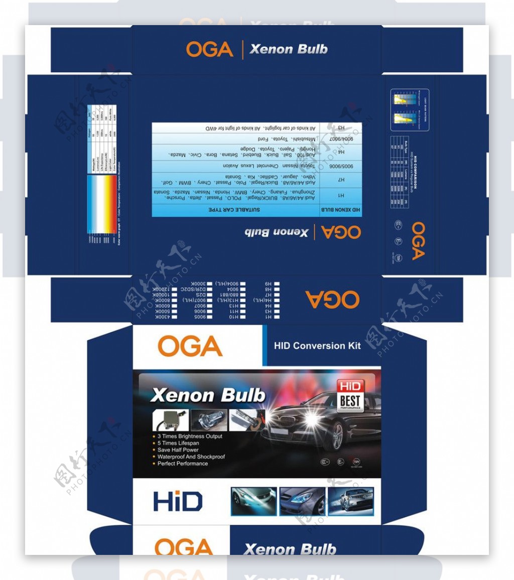 OGA包装盒图片