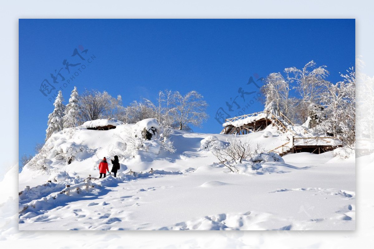 雪乡雪景图片