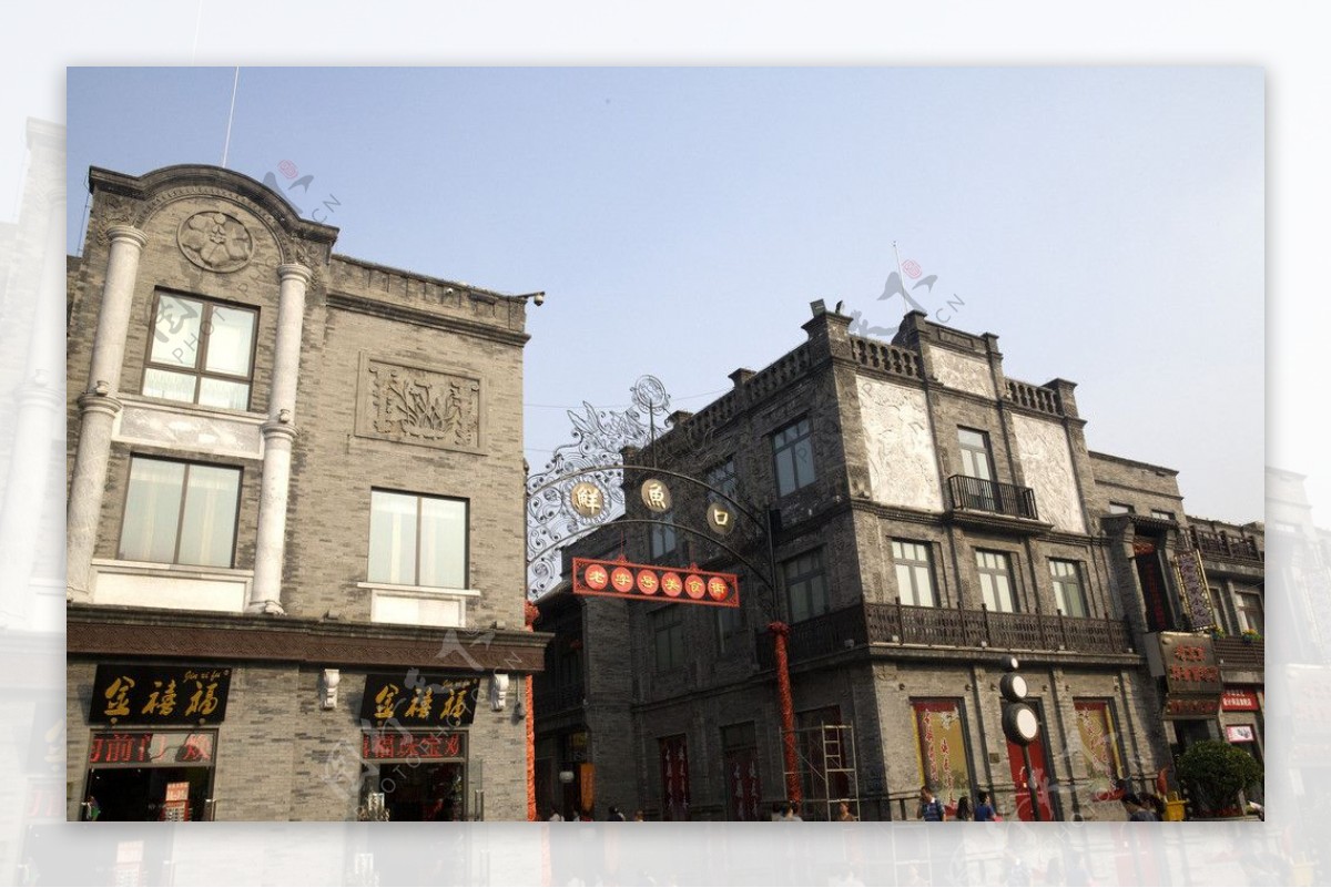 北京前门大街鲜鱼口图片
