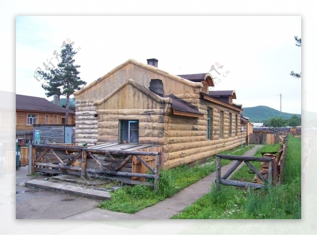 北极村的民房图片