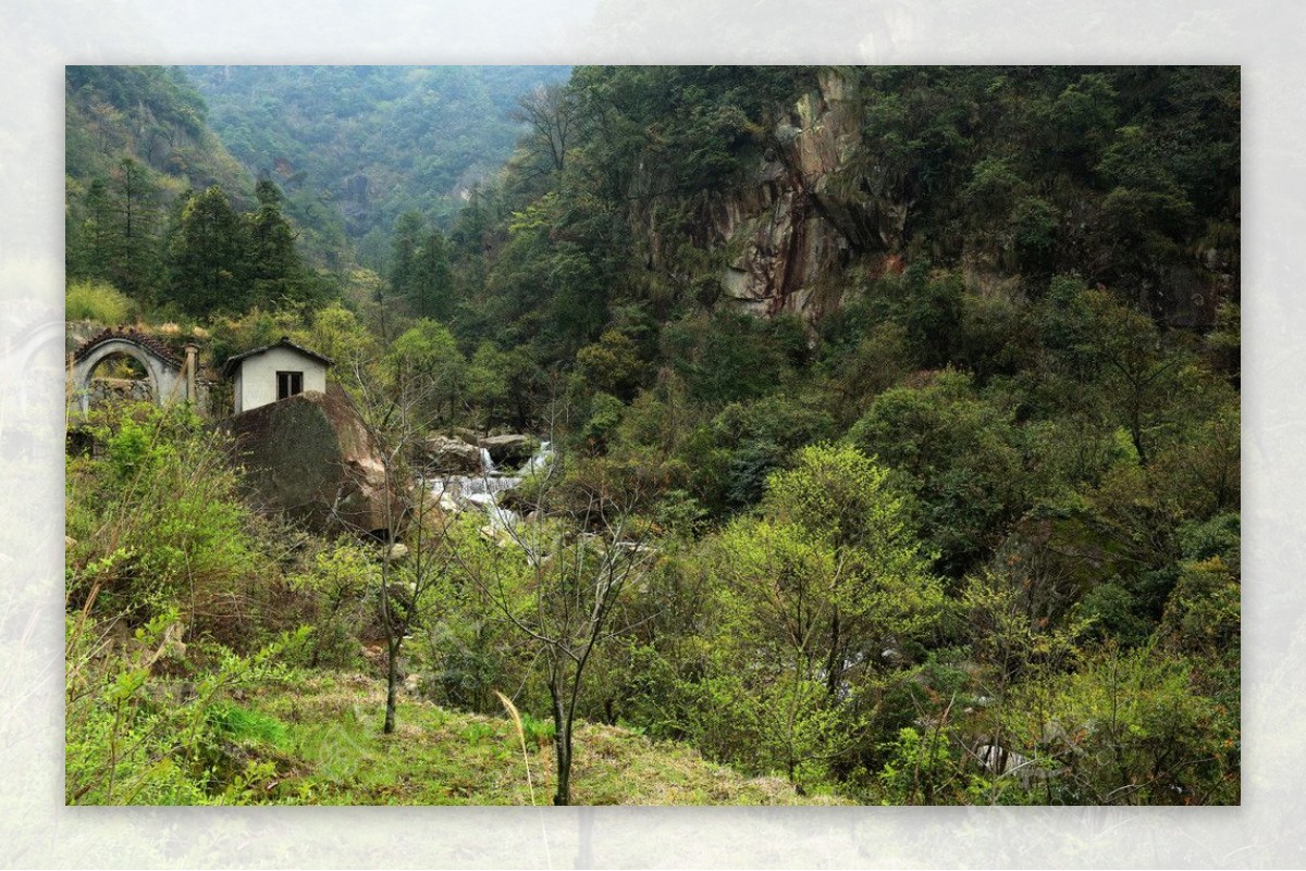 临安天龙峡谷图片