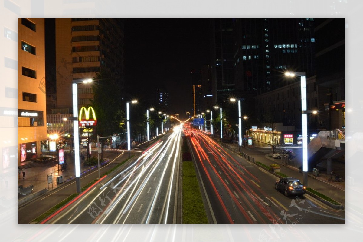 成都夜景图片