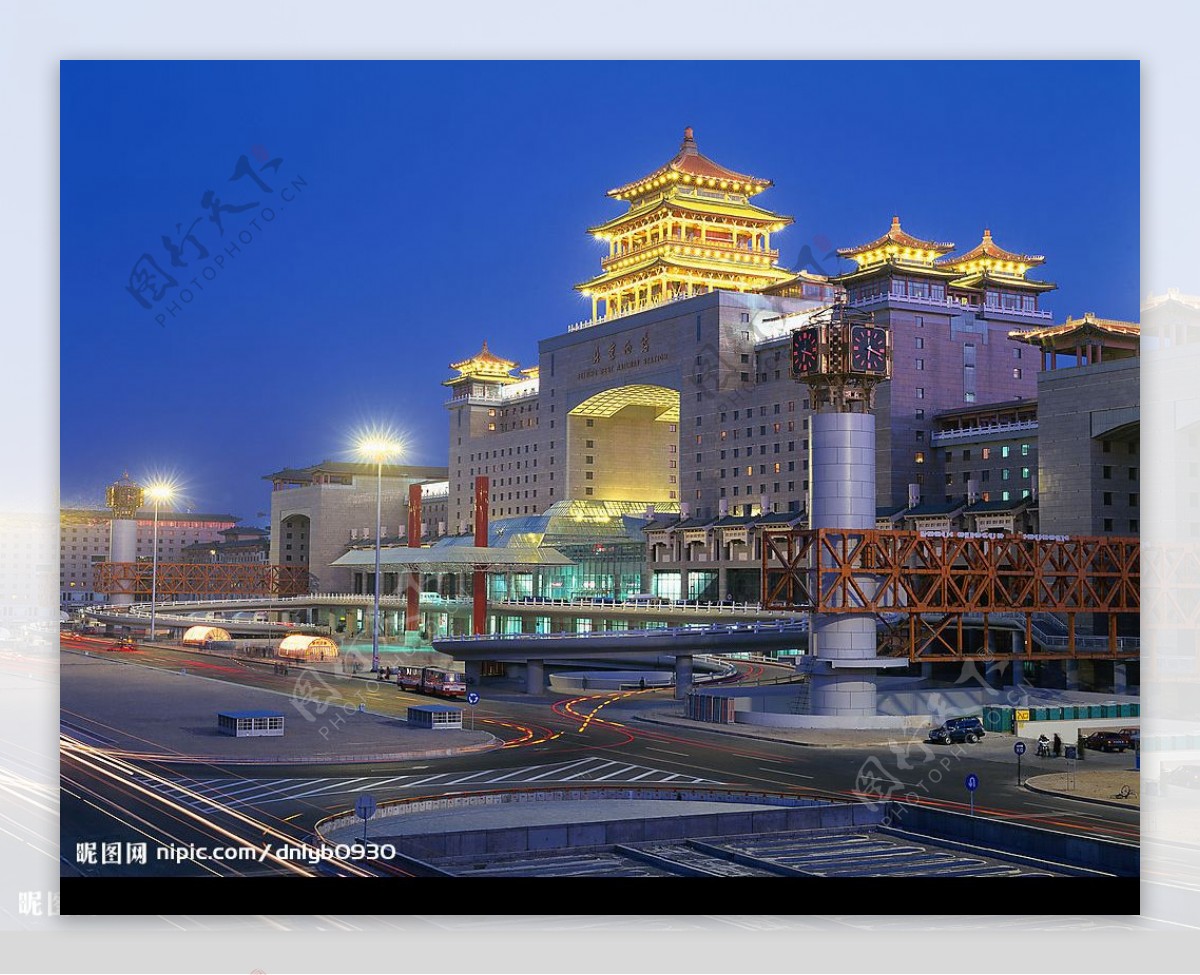 北京西站图片素材-编号12895667-图行天下