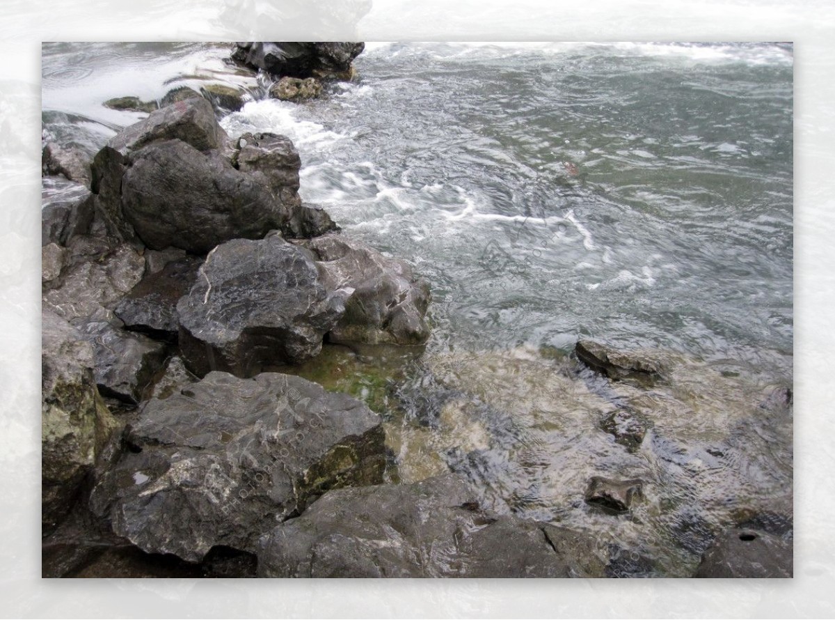 太子湾人造溪流图片