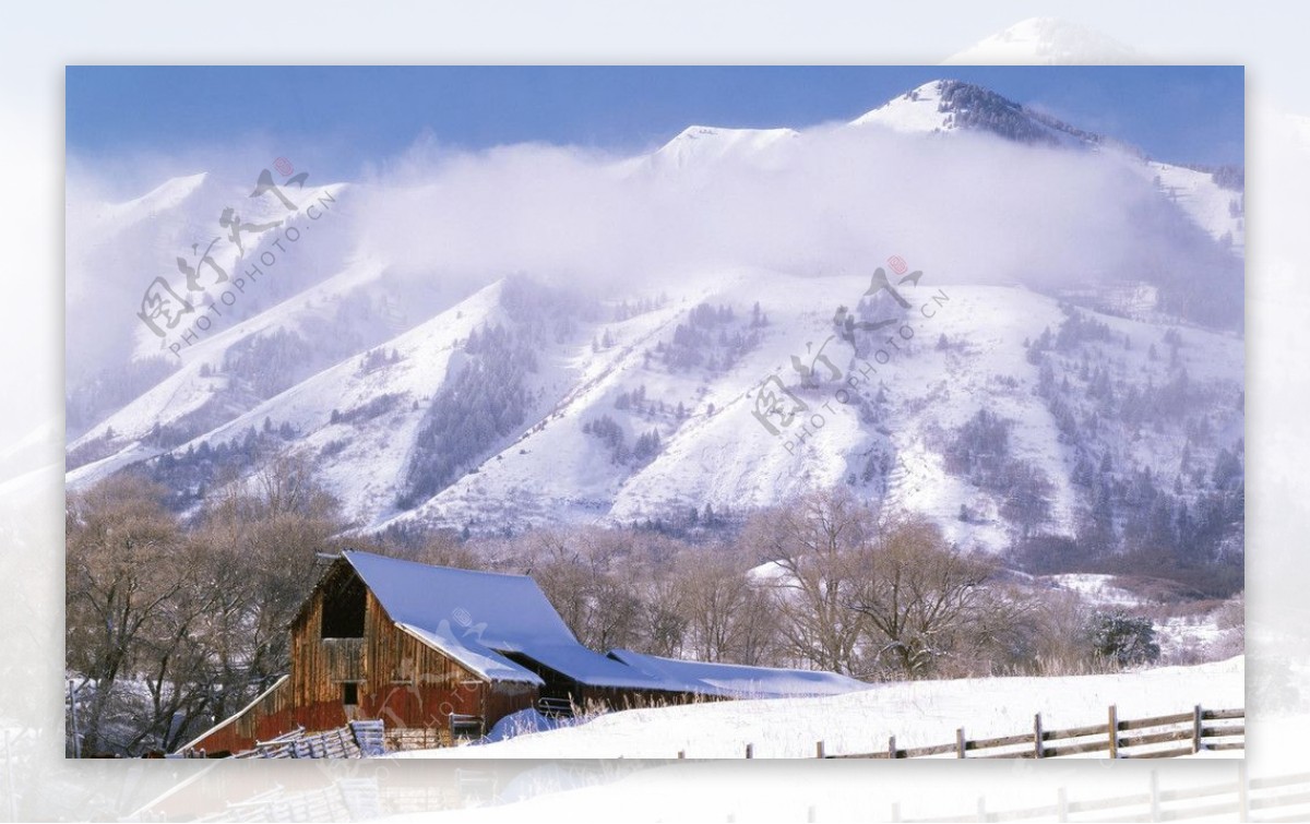 雪山图片