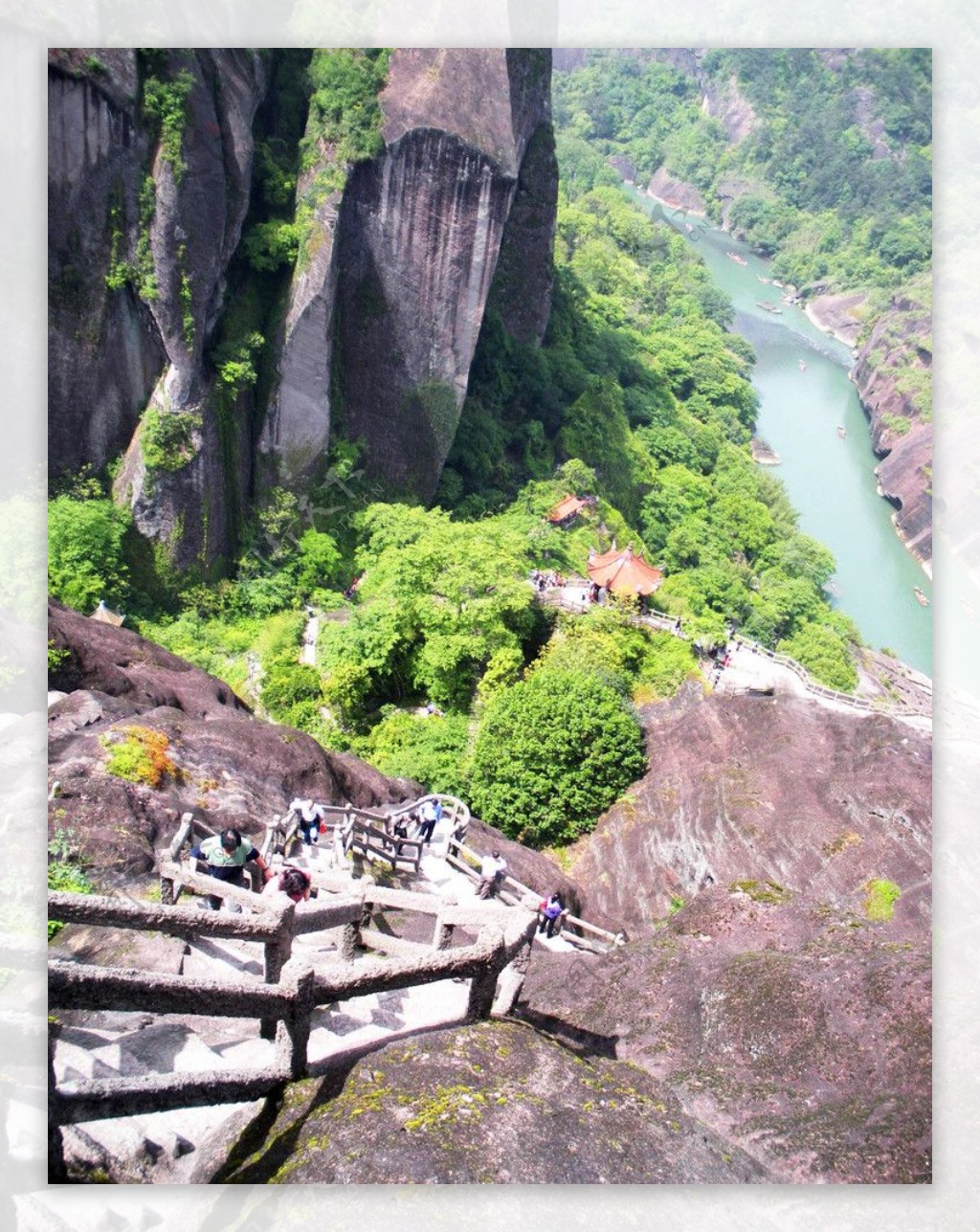 武夷山陡梯图片