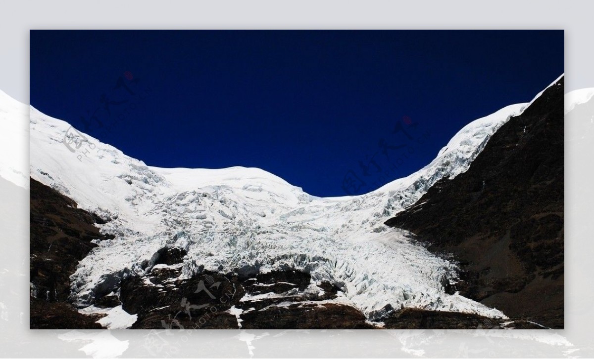 卡若拉冰川图片