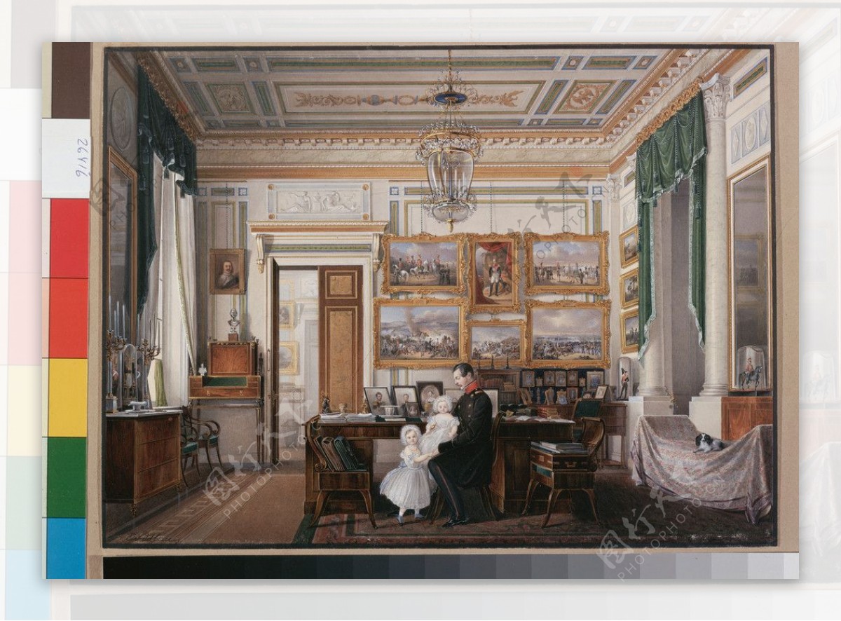 亚历山大二世的书房图片