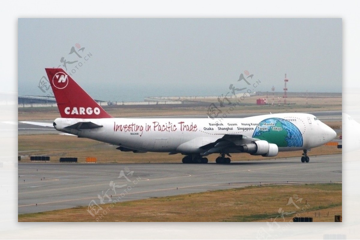 美国西北航空cargo特別塗装图片