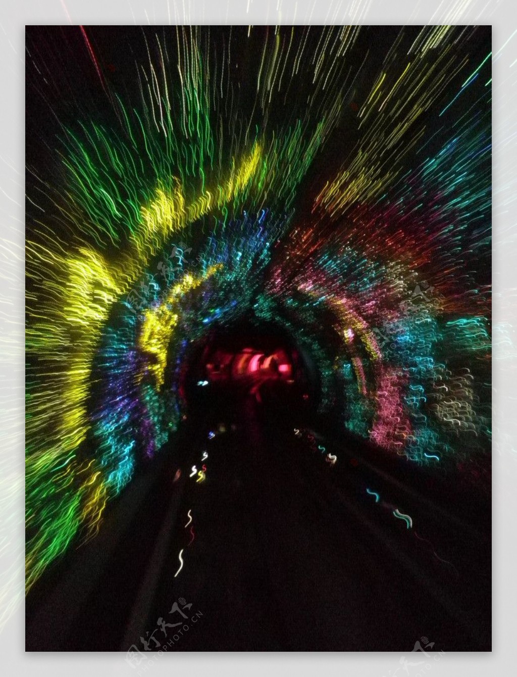 上海观光隧道图片